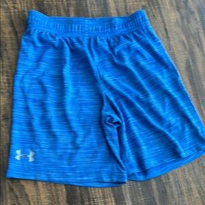 Kids Under Armour Blue Athletic Performance Shorts